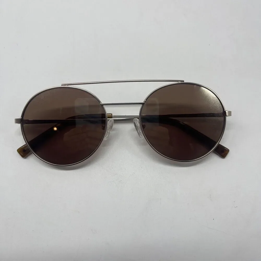 Sean John SJOS504 Round Aviator Sunglasses In Matte Gold New W/Out Tag